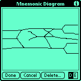 Screenshot of editing diagram